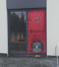 Blower Door Messung in Trier